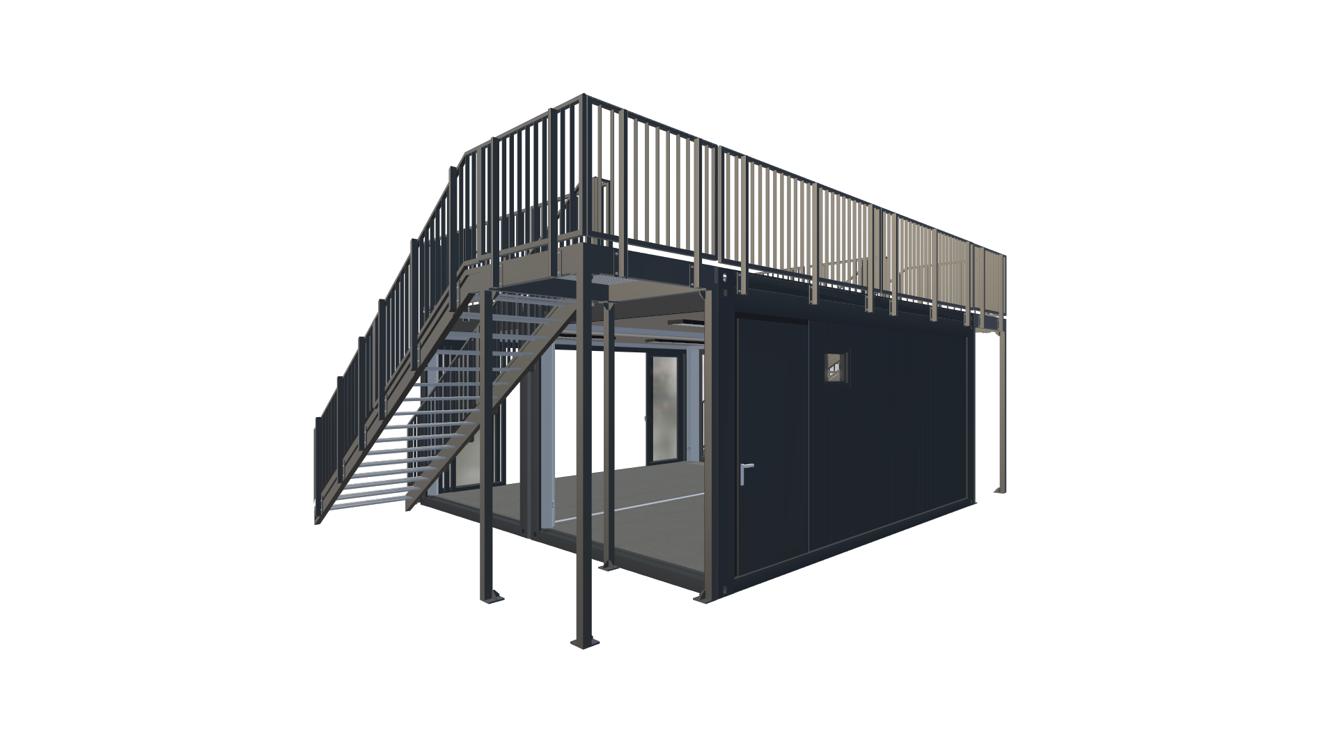 Roadshow Container Entwurf 56 Screenshot - Hinten Links