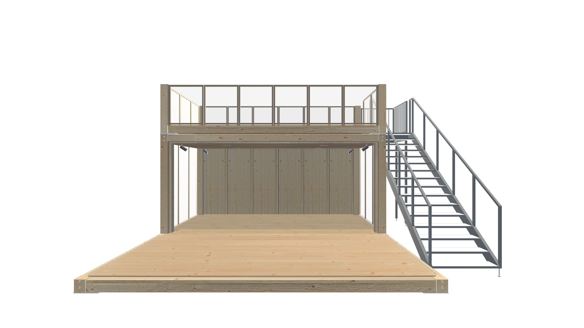 Festivalcontainer Woodline - Fashion Screenshot - Frontal