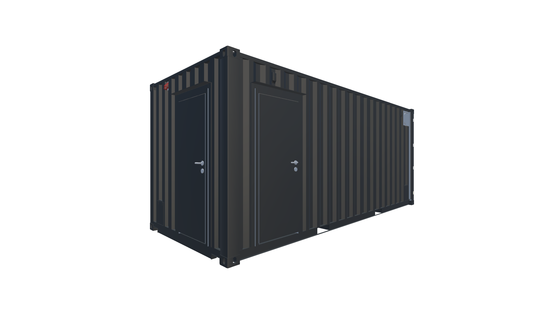 Gastro-Seecontainer „Aura“ für Urban Coffee & Bar Screenshot - Hinten Rechts