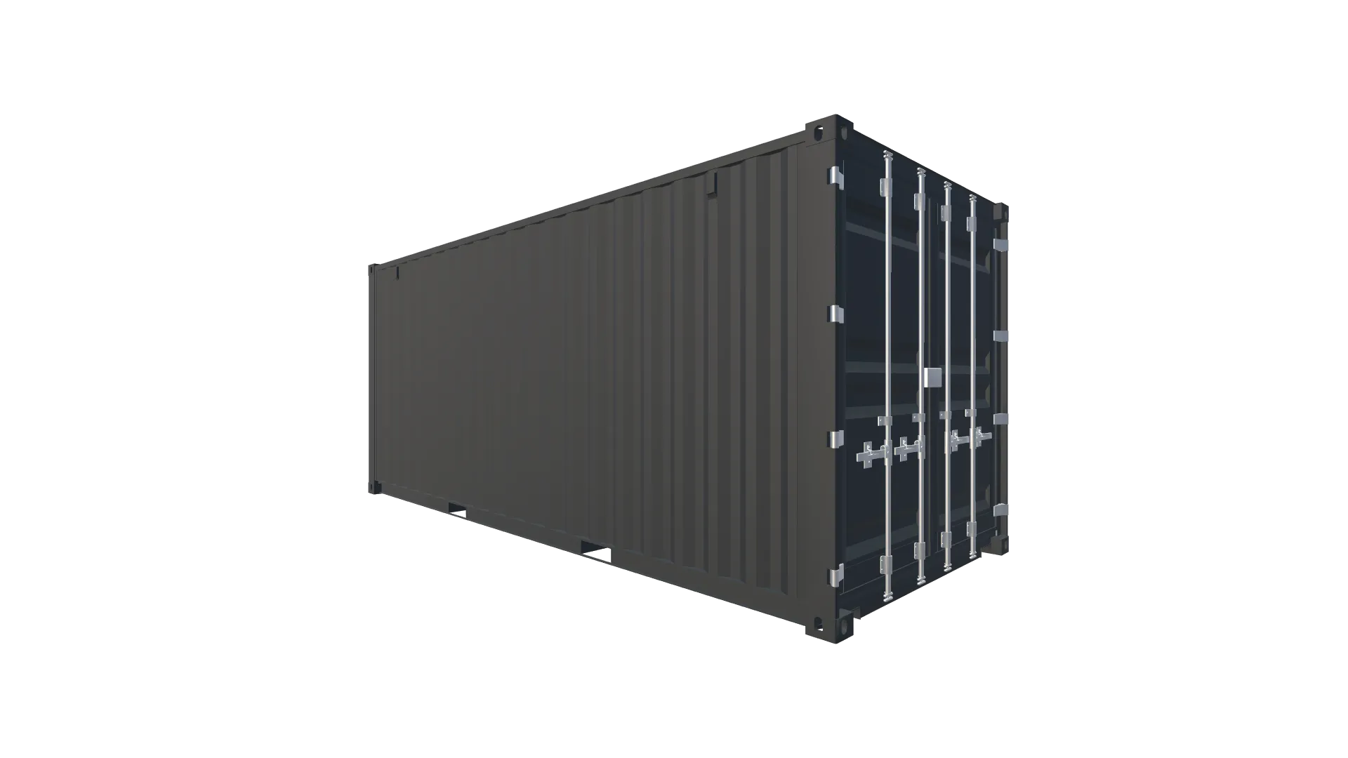 20 Fuß ISO Container Screenshot - Hinten Links 20 Fuß ISO Container Screenshot - Hinten Links