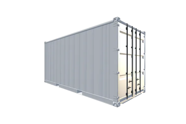 20 Fuß HighCube Kühlcontainer - Foto Screenshot - Vorne Rechts
