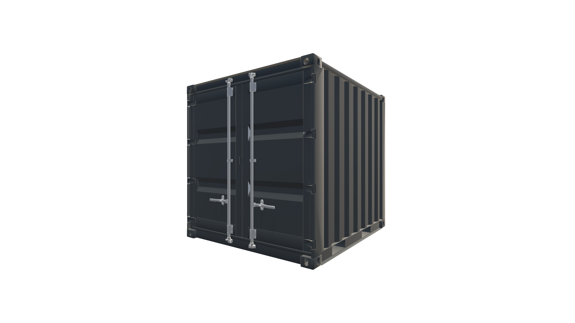 8 Fuß ISO-Container Screenshot - Frontal