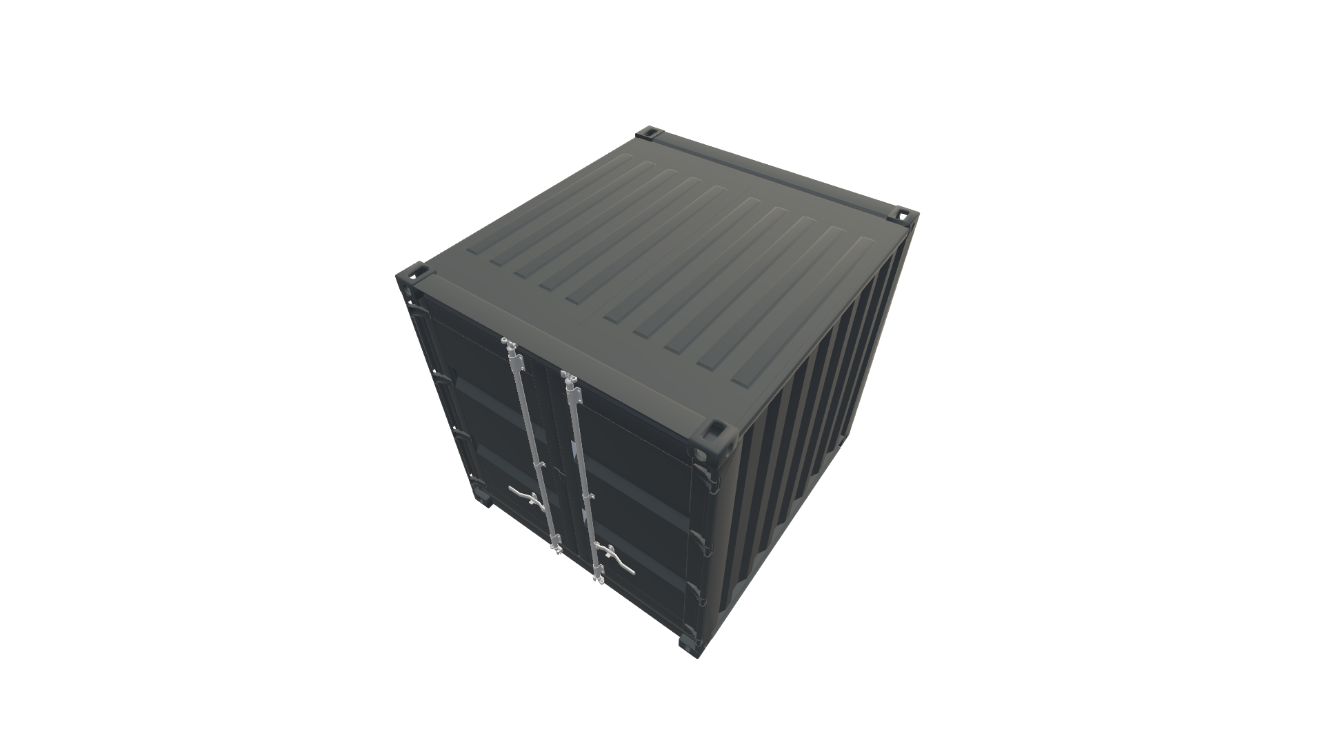 8 Fuß ISO-Container Screenshot - Schräg Oben