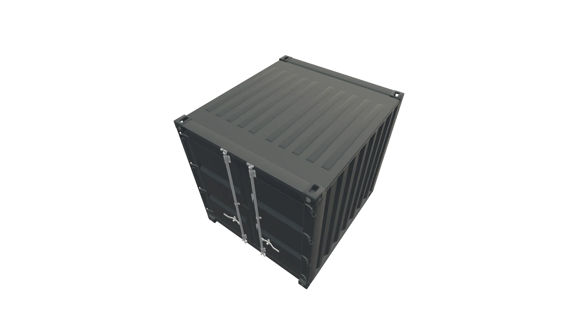 8 Fuß ISO-Container Screenshot - Schräg Oben 8 Fuß ISO-Container Screenshot - Schräg Oben