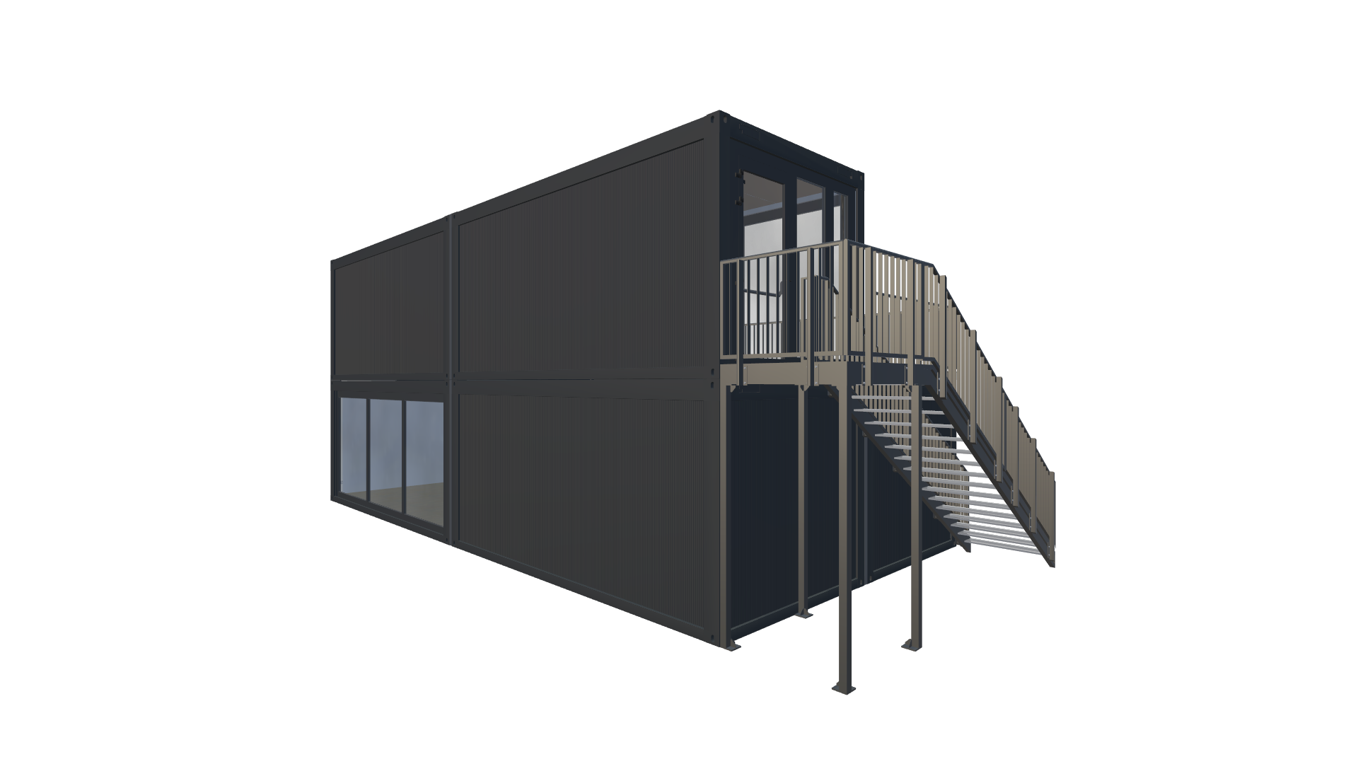 Mobiles Gastro-Modul „Urban Brew“ Screenshot - Hinten Links