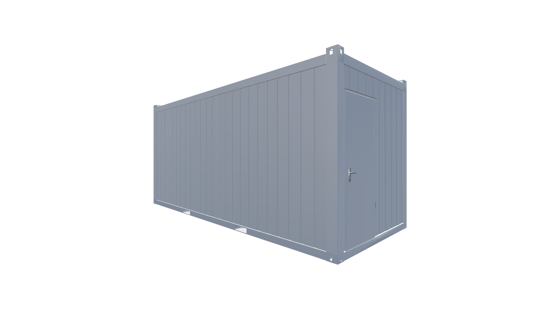 Classic Line Bürocontainer | 20' FR Screenshot - Hinten Links