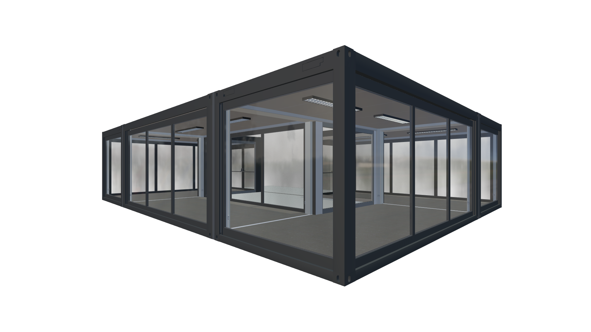 Pop-Up Store Entwurf 23 Screenshot - Hinten Links