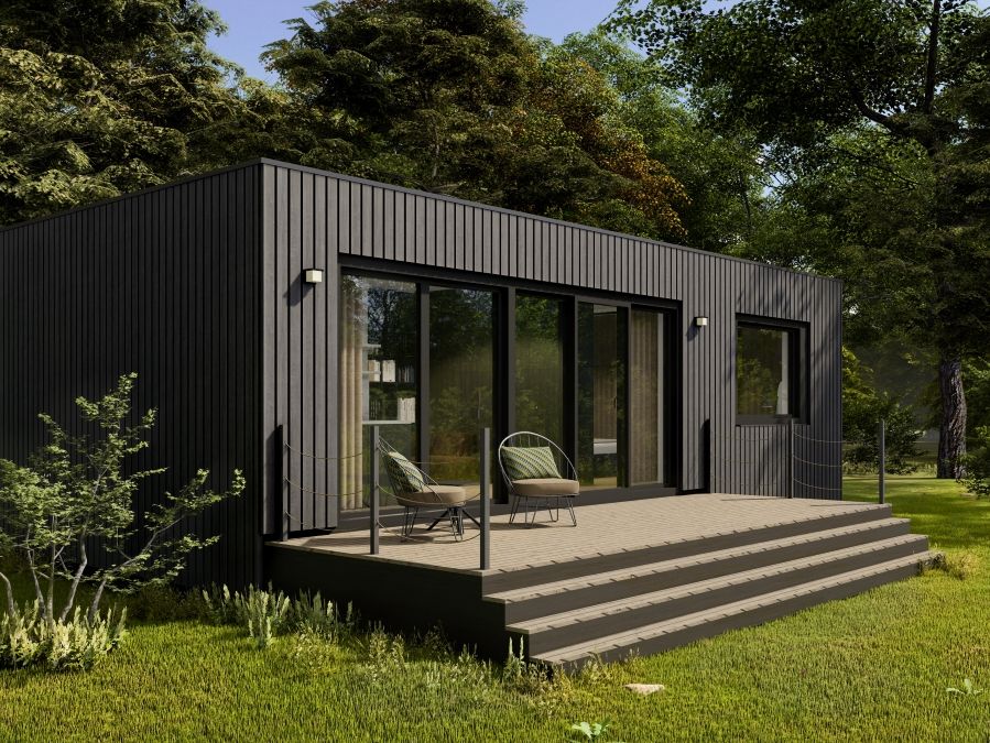 Campingpark Ferienhäuser Modulbauweise 2
