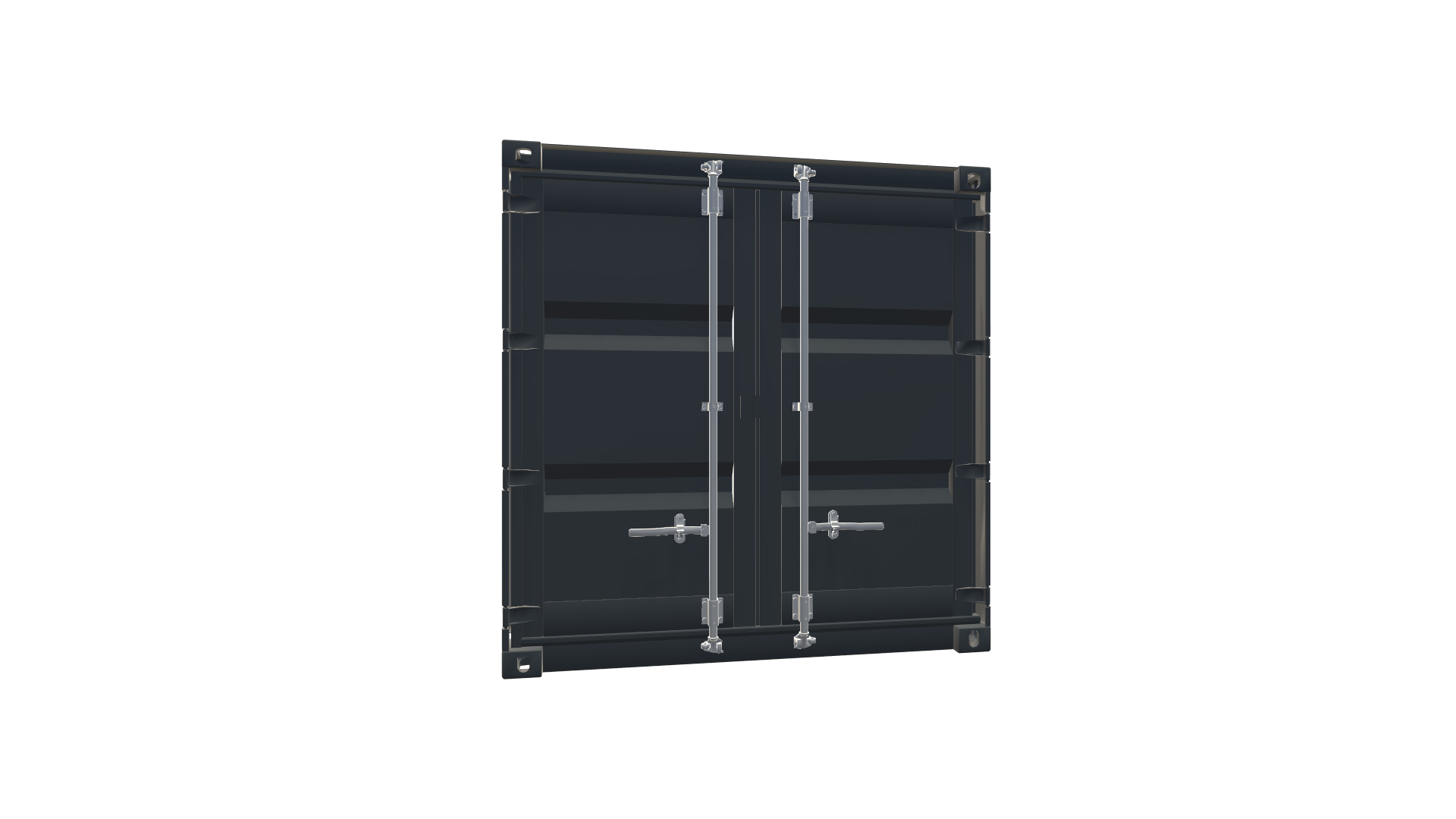 8 Fuß ISO-Container Screenshot - Vorne Links