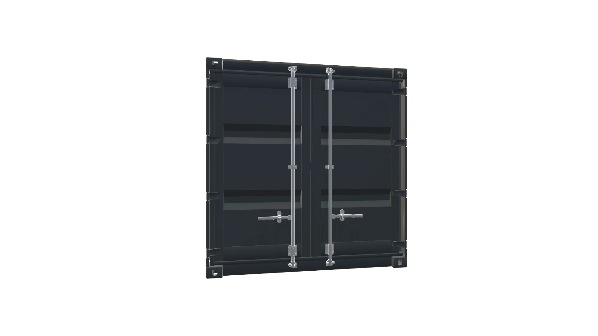 8 Fuß ISO-Container Screenshot - Vorne Links 8 Fuß ISO-Container Screenshot - Vorne Links