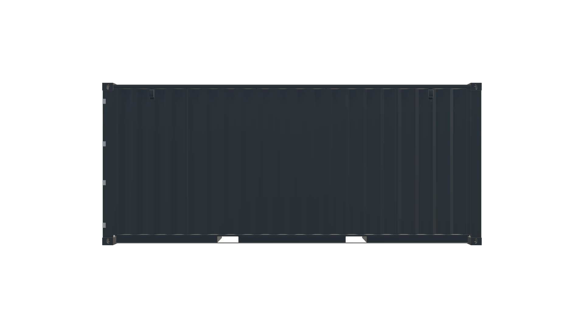 20 Fuß ISO Container Screenshot - Frontal