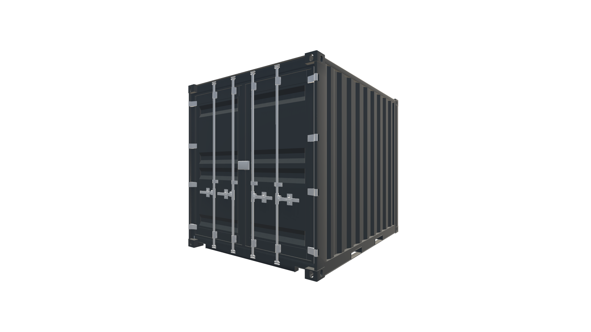 10 Fuß ISO Container Screenshot - Frontal