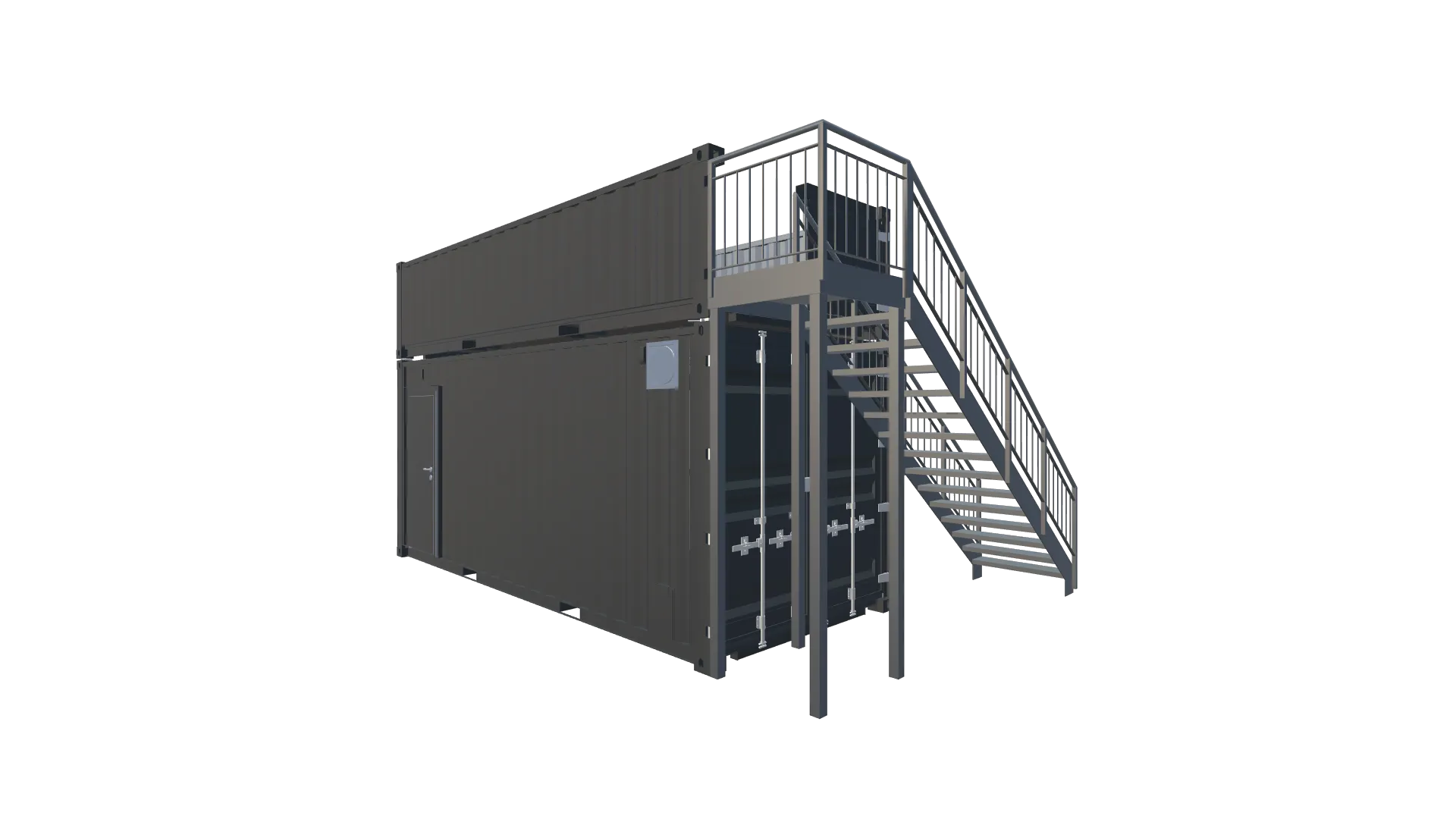Merchandising-Container – Mobiler Fan-Shop Screenshot - Hinten Links Merchandising-Container – Mobiler Fan-Shop Screenshot - Hinten Links