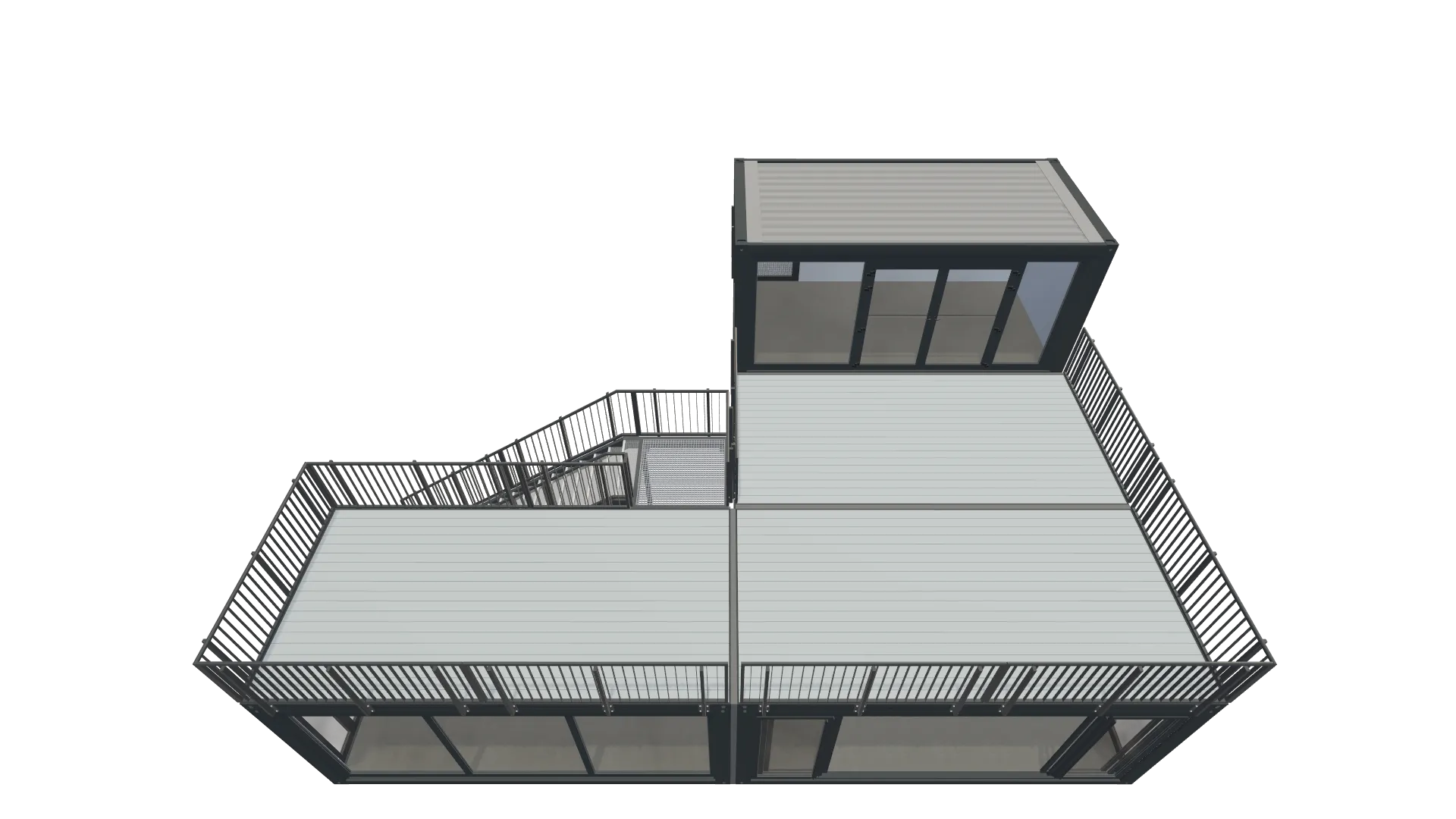 Showroom Eventcontainer 32 Screenshot - Schräg Oben Showroom Eventcontainer 32 Screenshot - Schräg Oben
