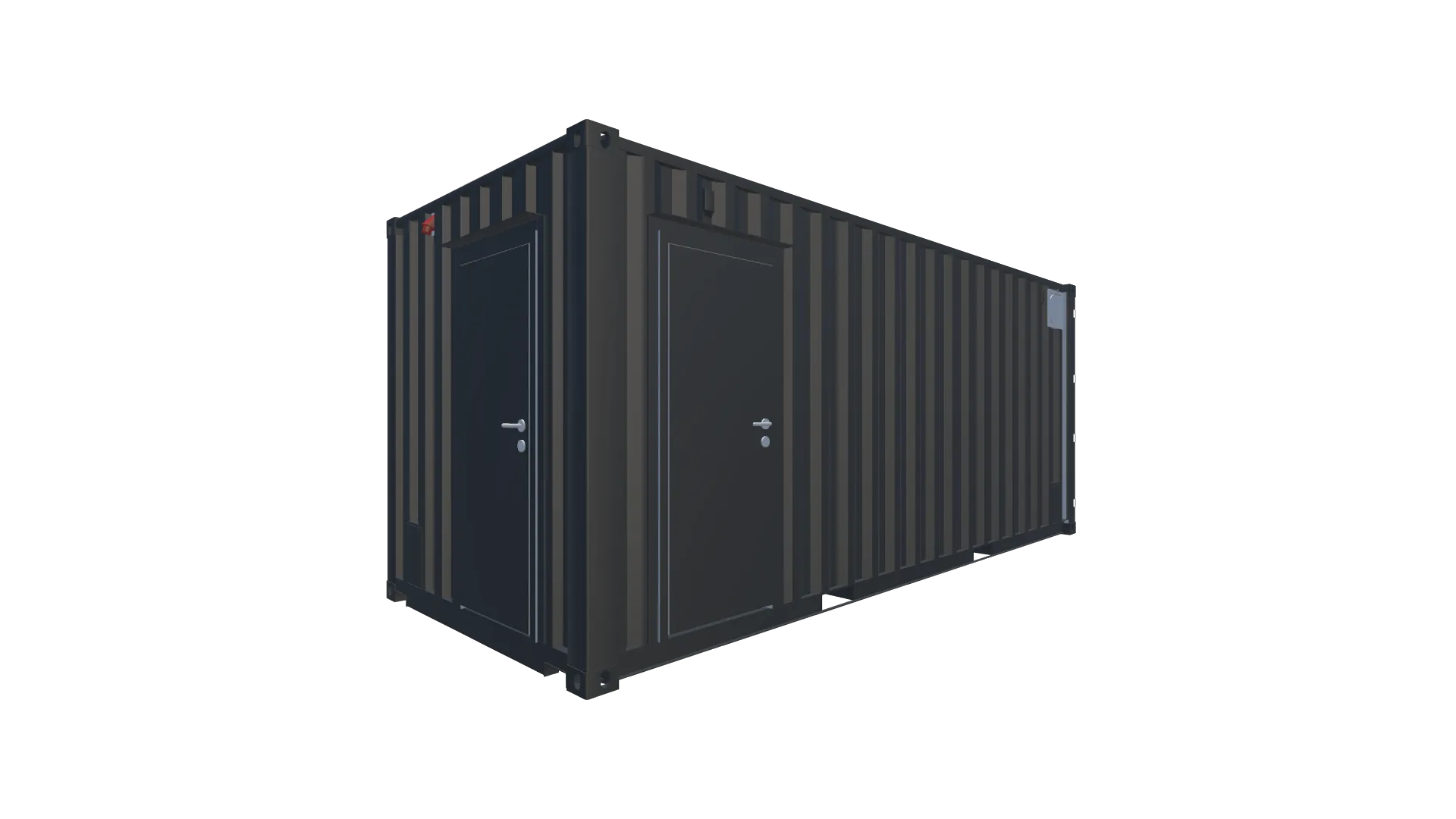 20 Fuß Kiosk Container Screenshot - Hinten Rechts 20 Fuß Kiosk Container Screenshot - Hinten Rechts