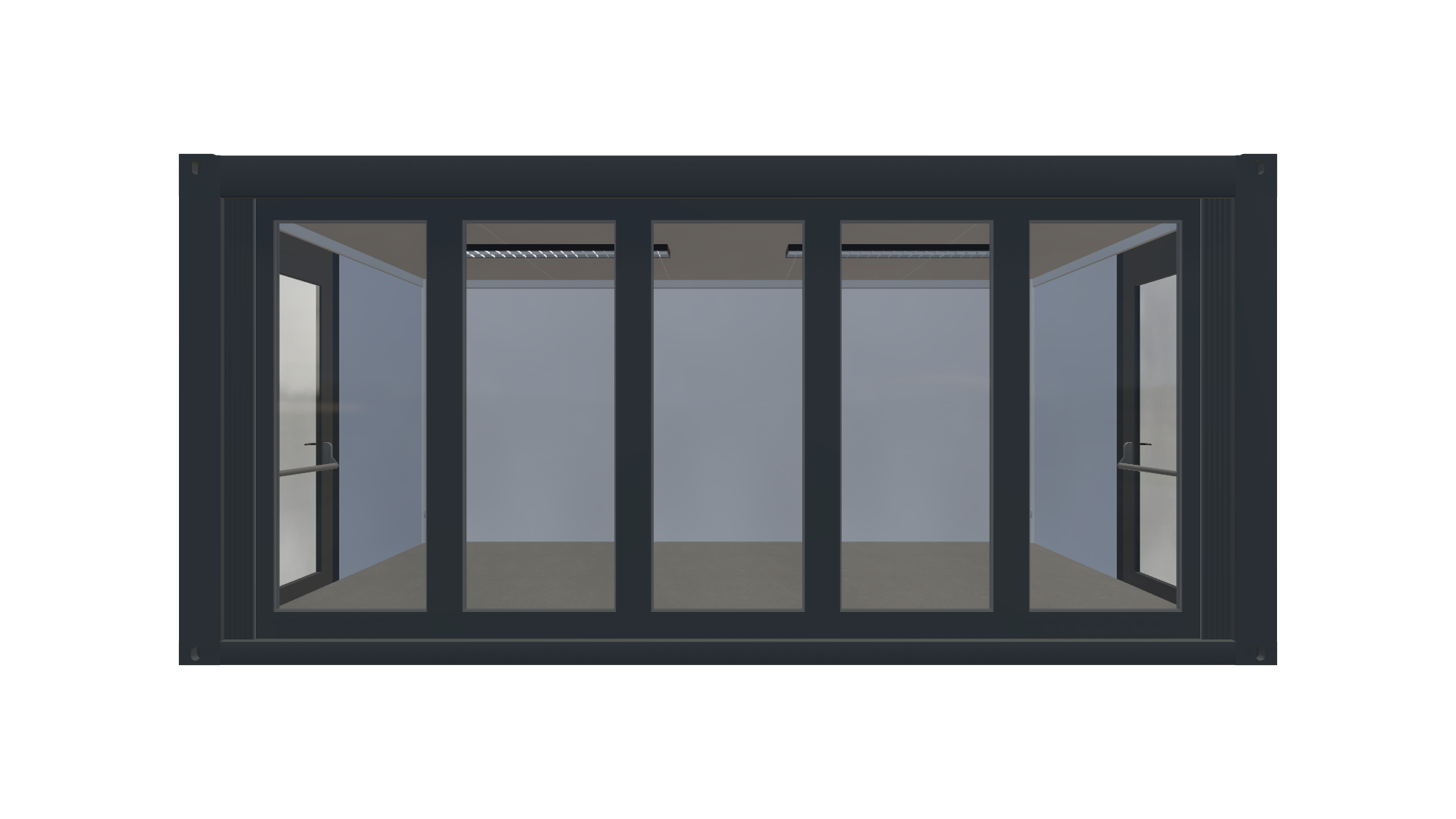 Gastronomiecontainer | Entwurf 8 Screenshot - Frontal