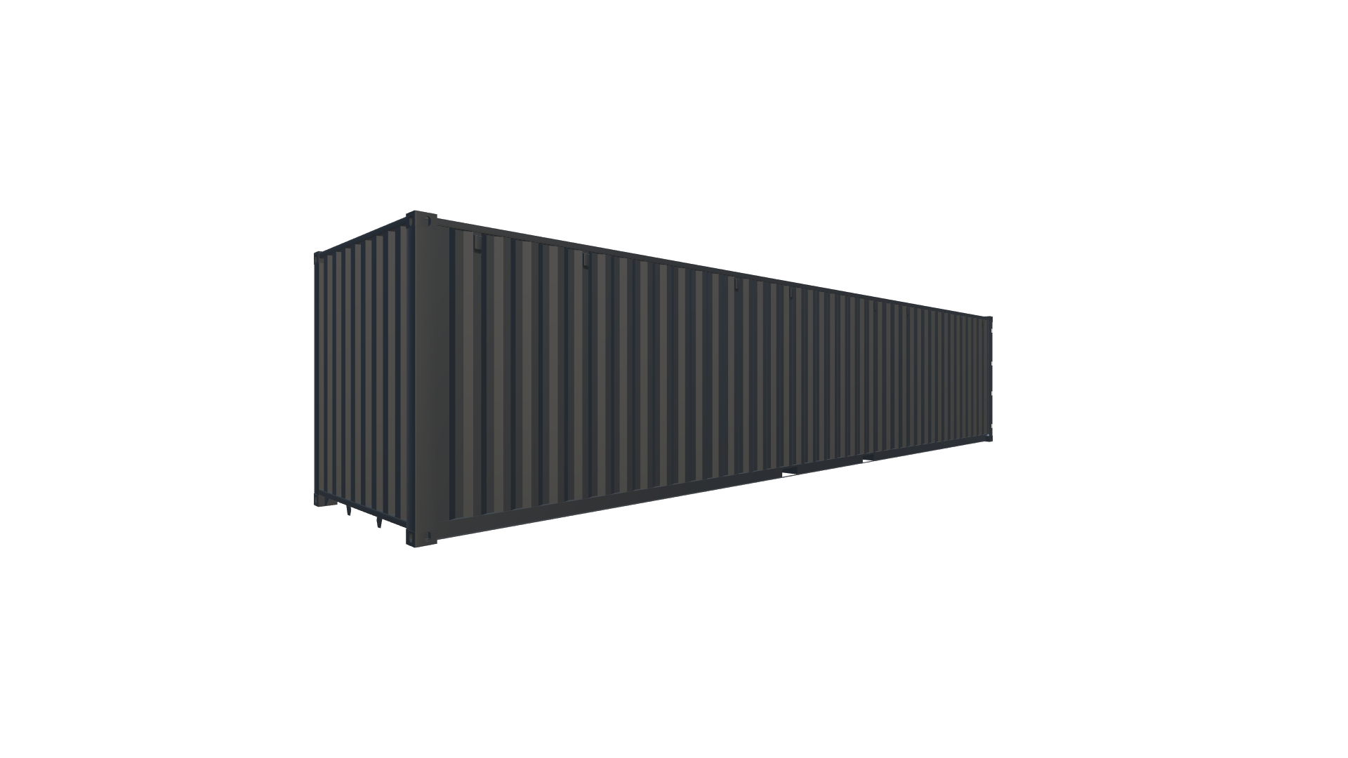 40 Fuß ISO Container Screenshot - Hinten Rechts