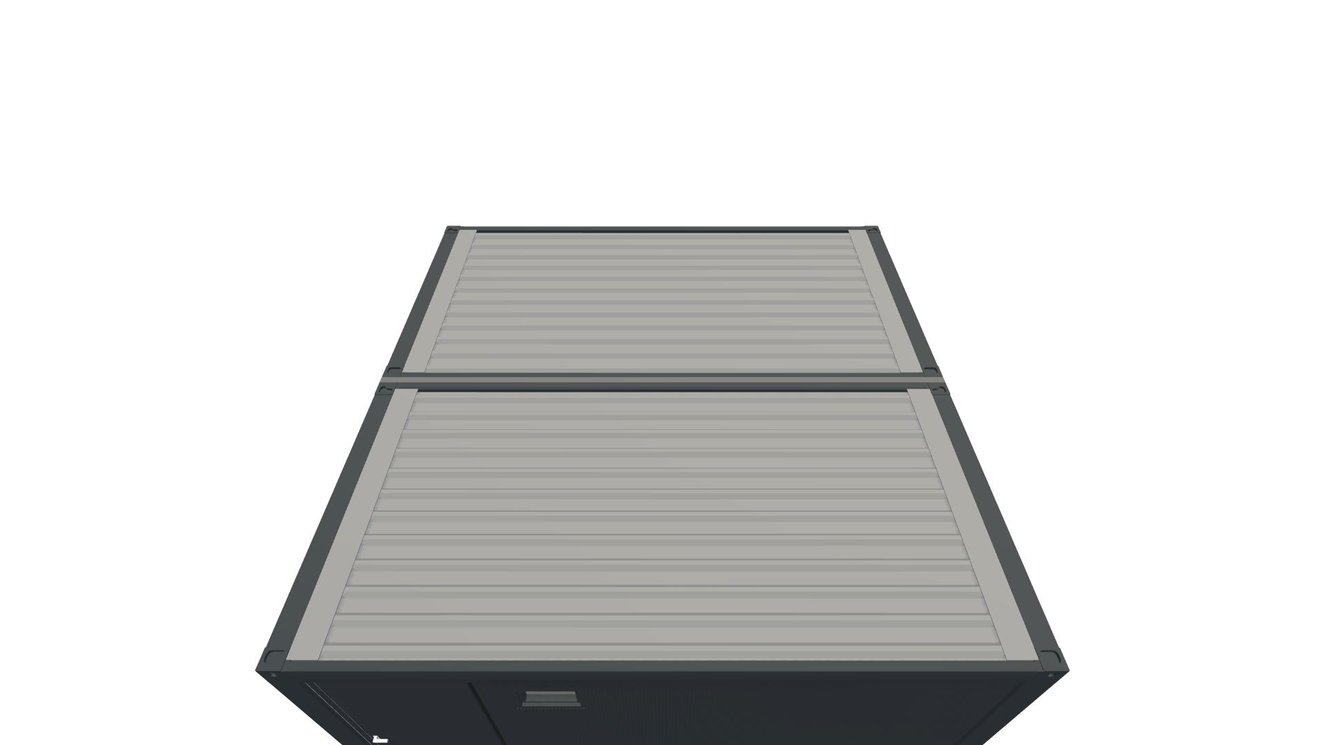 Glamping-Container Premium – Modulares Hotel- & Wohnmodul Screenshot - Schräg Oben
