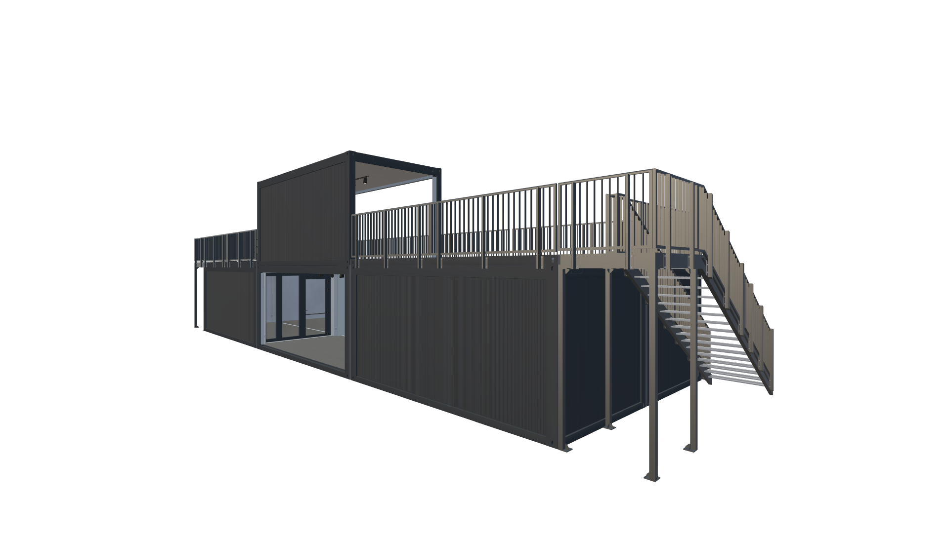 Gastro-Container Medium Screenshot - Hinten Links