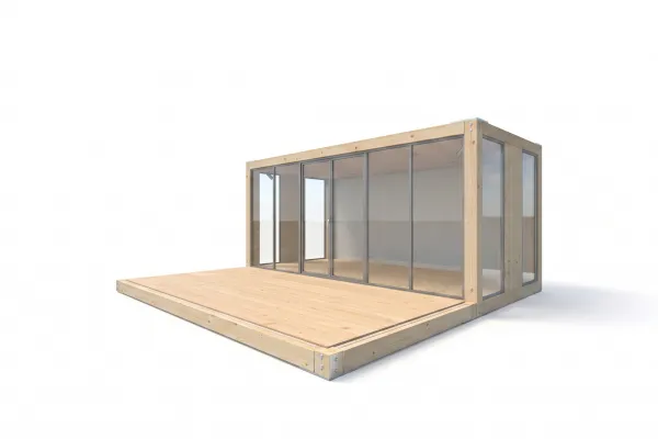 Woodline | Entwurf 206 - Foto Woodline | Entwurf 206 - Holzmodul