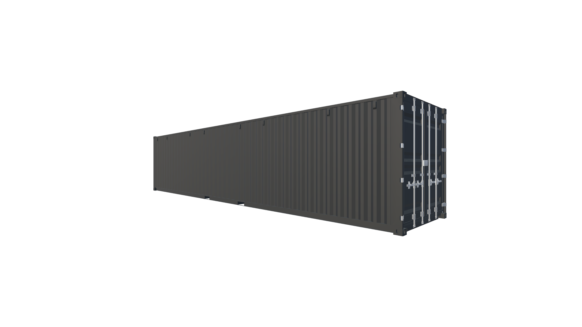 40 Fuß ISO Container Screenshot - Hinten Links
