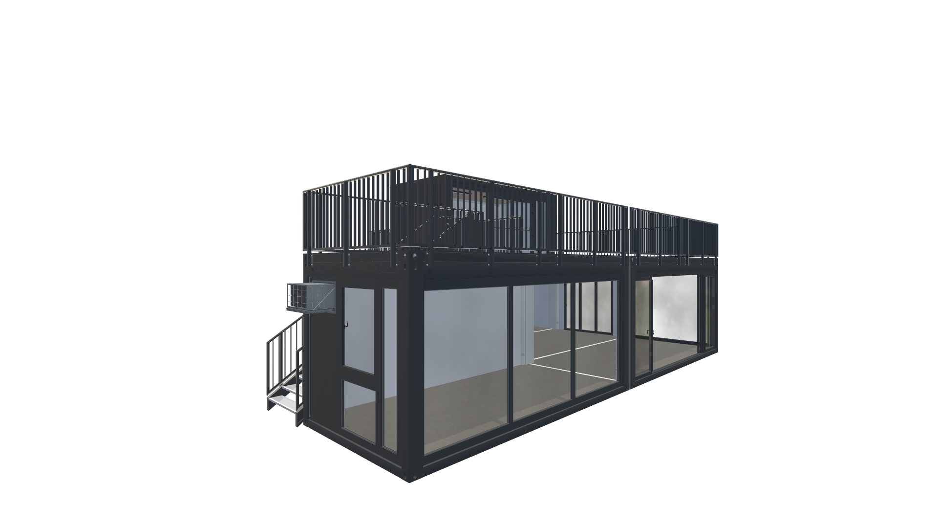 Showroom Eventcontainer 32 Screenshot - Vorne Links